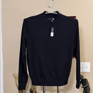 JF J.Ferrar Men's Dark Crewneck Sweater
